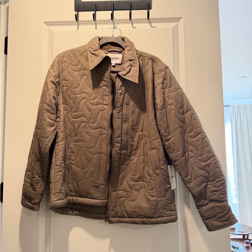 Corridor NYC - Green Quilted Jacket - S